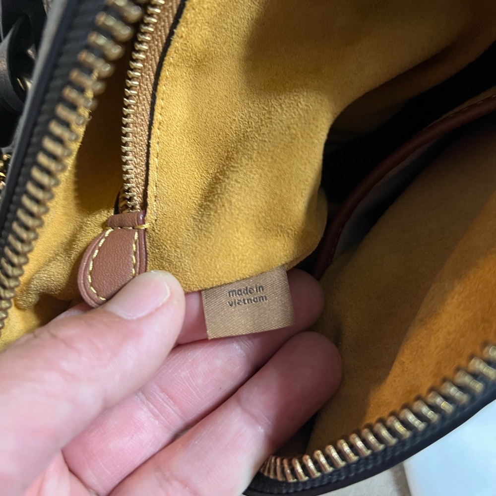 Coach Black Pebbled Leather Handbag (Ruby 25). Selling to @classicgirl85 - Picture 10 of 16